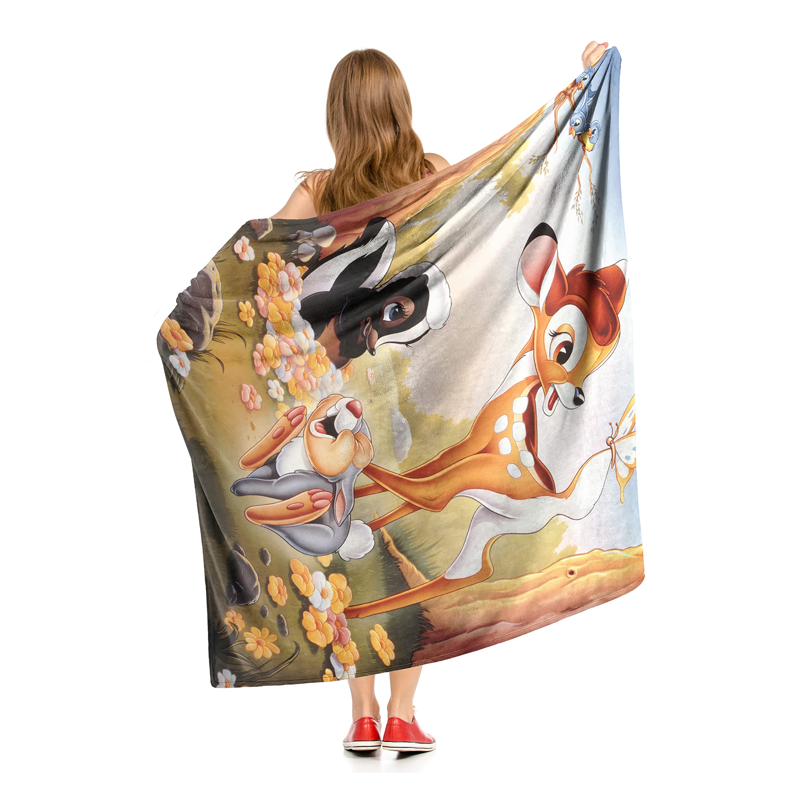 小物 00s beauty:beast Shaggy Bambi Scarf Northwest Cobertor Bambi Silk Touch, 127 cm x 152 cm, Pôster